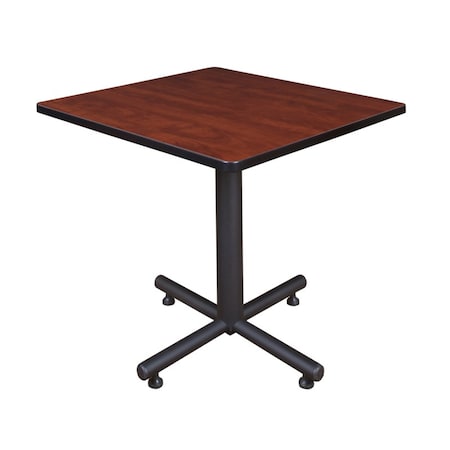 Kobe Square Tables > Breakroom Tables > Kobe Square & Round Tables, Wood, Metal Top, Cherry TKB3030CH